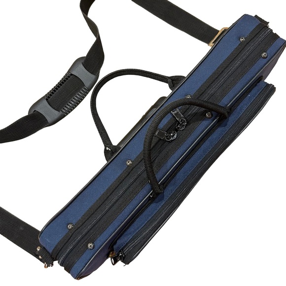 Protec Navy Blue Flute Case‎ - Picture 5 of 10